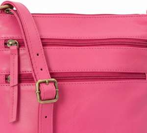 Sac à bandoulière minimaliste pour femme en cuir PU, design léger avec plusieurs poches zippées - Product Image 2