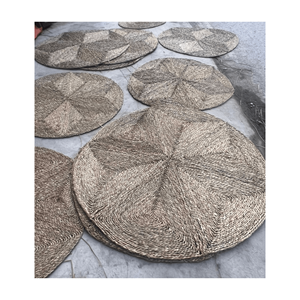 Natural Woven Rectangular Seagrass <b>Placemat</b> <b>Rattan</b> Wicker Table Mats With Good Price for Export - Product Image 2