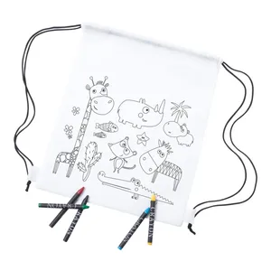 Crayons colorés personnalisés Lobel pour sacs et gadgets - Product Image 1