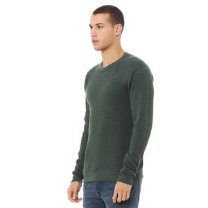 Sudaderas con capucha unisex, sudaderas con logotipo personalizado, nuevas prendas de punto de algodón de invierno, jersey para hombre, cuello redondo, Top de punto bordado, teñido liso - Product Image 1