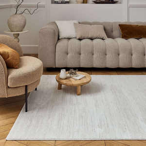 Alfombra Textil para el Hogar The Rugs Carmel - Beige a Rayas, 80X150 cm, Colección 6010 - Product Image 4