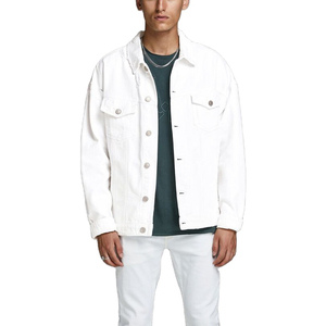 แจ็คเก็ตยีนส์แฟชั่นพิมพ์ลายดิจิทัลสั่งทำขายส่งสำหรับผู้ชาย คุณภาพดีที่สุดสำหรับฤดูหนาว ไม่มีฮู้ด - Product Image 1