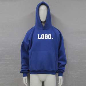 Vente en gros de survêtements avec logo personnalisé Ensemble de pantalons de survêtement et de sweats à capuche Baggy Jogger de luxe blanc et uni Tenues personnalisées Survêtements pour hommes - Product Image 3