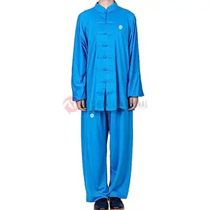 Üstün işçilik ve süt ipek kumaş ile Premium kumaş gömlek ve pantolon dahil kaliteli Kung Fu üniforma