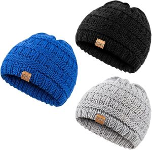 100% GOTS Certified Organic Cotton Children Kids Beanie Hats - Product Image 3