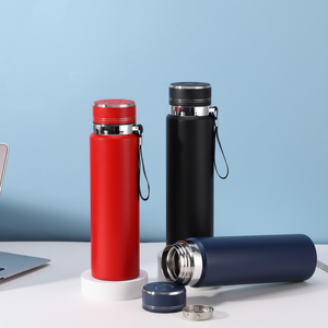 Bouteille isotherme double paroi en acier inoxydable 1000 ml à petite ouverture, idéale pour les cadeaux d'affaires et l'usage professionnel - Product Image 2