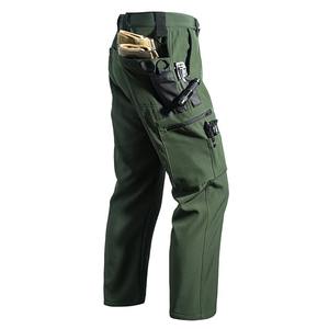 Pantalon cargo léger respirant en polaire imperméable pour homme, automne hiver, randonnée, camping, softshell, escalade, décontracté, chaud, tactique - Product Image 1