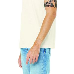 100% de algodón de alta calidad personalizado o cuello camisetas para hombres su propia marca promocional personalizar o cuello camisetas - Product Image 5