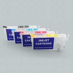 Cartucho de tinta recargable vacío T40D T40D1 T40D2 T40D3 T40D4 sin Chip para impresora Epson <span class=keywords><strong>SureColor</strong></span> T2100 T3100 T5100 T3160 <span class=keywords><strong>T3170</strong></span> - Product Image 1