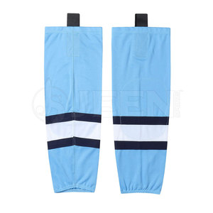 Nouveau Design Chaussettes De Hockey Sur Glace Respirant Sport Chaussettes De Hockey Sur Glace Pour Hommes 2024 Chaussettes De Hockey Sur Glace Couleur Unie - Product Image 1