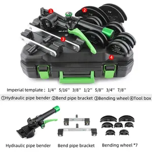 Máquina Dobladora de Tubos de Cobre Hidráulica Manual Industrial para Bricolaje DSZH ST-Y999 Herramienta para Doblar Tubos de Aire Acondicionado 6-22 mm ODM 3 Años - Product Image 5