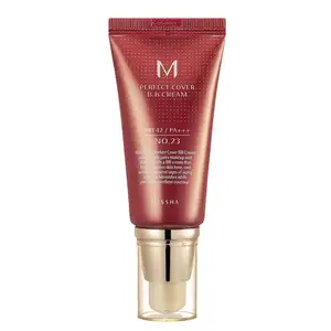 MISSHA M krim BB penutup sempurna Spf42/pa +++ krem terang/krem muda/krem alami/krem hangat/krem madu-buatan Korea dewasa