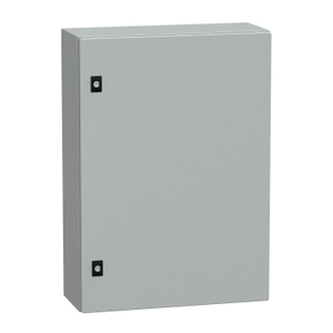 For SCHNEIDER <b>ELECTRIC</b> NSYCRN75200 IP66 IK10 RAL7035 Electronics <b>Instrument</b> Enclosures Spacial CRN Plain Door W/o . - Product Image 1