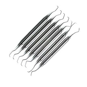 ชุดเครื่องมือผ่าตัดทางทันตกรรมระดับมืออาชีพ 225 ชิ้น ดีไซน์ชั้นนำ ประกอบด้วยเครื่องมือขูดหินปูนแบบเกรซี่ (Gracey Curettes) และแบบฮูฟรีดี้ (Hu-Friedy Sickle Scaler) จำนวน 7 ชิ้น ผลิตในเยอรมนี - Product Image 5