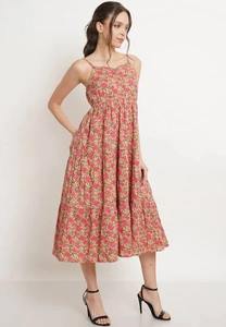 Robe longue imprimée florale indienne faite à la main pour femmes cadeau de mariée d'été élégant 100% coton personnalisé - Product Image 2