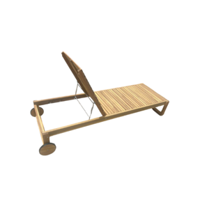 Tumbona con logotipo personalizado, cojín Teslin, respaldo sólido moderno para relajación al aire libre, plegable para Jardín junto a la piscina, 3 años de garantía - Product Image 3