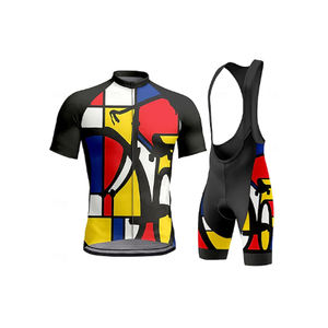 Venta al por mayor de uniformes de ciclismo para hombres por encargo conjuntos más vendidos para elevar su ropa de ciclismo de marca juego de ciclismo masculino - Product Image 4
