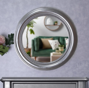 Diseño decorativo de lujo redondo personalizado, espejo de pared redondo, espejo decorativo, espejo vertical de cristal antiguo de decoración de lujo - Product Image 5