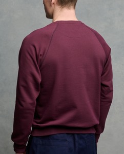 Sweat-shirt à capuche et à col rond 100% coton de haute qualité avec logo brodé personnalisé grande taille pour hommes - Product Image 2