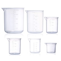 100ml 500ml 1000ml PP Tasse à mesurer Bécher Tasses Bécher en plastique avec germe