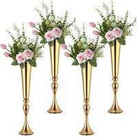 Nouveaux pots et vases à fleurs modernes en aluminium de haute qualité, écologiques, pour la décoration intérieure, les tables, les condos, le salon, exportateur en gros