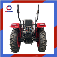 China Bestseller Landwirtschaftlicher 4x4 Allrad-Traktor 40PS 50PS 60PS 70PS 90PS 100PS mit Frontlader – Preis für Gartentraktor