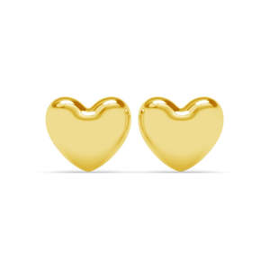 Boucles d'oreilles en argent sterling 925 de qualité supérieure pour femmes et filles, clous en or 14 carats en forme de cœur et de goutte d'eau avec diamant taille princesse et saphir - Product Image 1