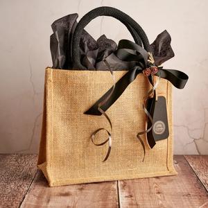 Bolso de mano de fibra de yute 100% de alta calidad, bolsa de regalo de compras Natural ecológica, logotipo de Color personalizado, uso de boda, venta al por mayor, el mejor - Product Image 6