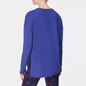 เสื้อฮู้ดวัยรุ่นแขนยาวระบายอากาศได้ดีเสื้อฟลีซโอเวอร์ไซส์ผ้าโพลีเอสเตอร์/ ผ้าฝ้ายแบบคลาสสิกโลโก้ออกแบบได้ตามต้องการ - Product Image 2