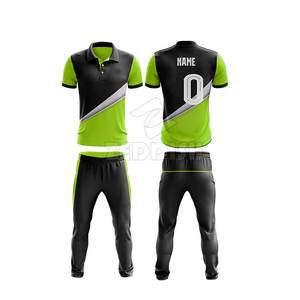 Tarifa de venta al por mayor 2025 Conjunto de uniforme de cricket Uniforme de manga corta cómodo Ropa deportiva para hombres Servicio OEM de alta calidad PK - Product Image 1