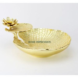 Cuenco decorativo de mesa para servir, Frutero de Metal moderno, hecho a mano, elegante, forma personalizada, cuenco para servir, decoración del hogar, artículo de uso - Product Image 6