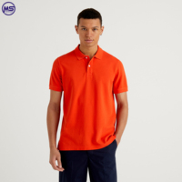 Chemise de golf professionnelle pour homme en promotion – Confortable, manches courtes, idéale pour l'été, couleur unie, anti-plis, écologique, personnalisable