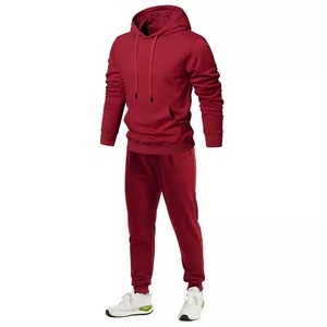 GAF-chándal deportivo de talla grande para hombre, ropa deportiva personalizada, chándales de lana Lisa para gimnasio, sudaderas con capucha Unisex para correr de invierno - Product Image 3