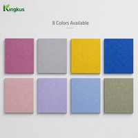 Panneau acoustique en fibre de polyester 9 mm, panneau mural insonorisant en feutre PET 2000 g/m², panneau acoustique anti-bruit Platinum KP-74