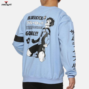 เสื้อสเวตเตอร์ผ้าฟลีซแขนยาวแบบสวมหัวสำหรับผู้ชายผ้าคอตตอน Hoodie-100 % เสื้อสวมหัวสำหรับใส่วิ่งออกกำลังกายในฤดูหนาวดีไซน์แบบกำหนดเอง - Product Image 3