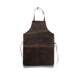 Specializing in the Production of Customized Logo Men's High Quality <b>Leather</b> <b>Apron</b> Hot New <b>Apron</b> LPN-0025 - Product Image 2
