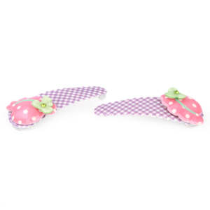 กิ๊บติดผมเด็กผู้หญิง 2 ชิ้น- สีม่วง - Product Image 2