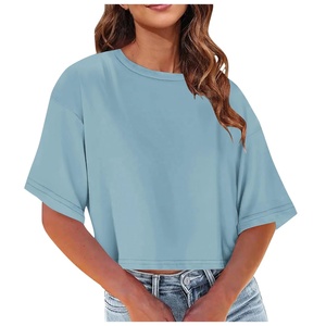 เสื้อยืดผู้ชาย 100% เสื้อยืดผู้ชาย OEM คุณภาพสูง เสื้อยืดผู้หญิงเรียบง่าย สไตล์ลำลอง ฮิปฮอป สำหรับพิมพ์โลโก้ตามสั่ง - Product Image 4