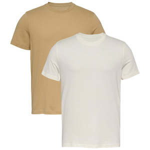 Camisetas lisas de manga corta para hombre, camisetas de talla grande con cuello redondo para hombre, nueva camiseta de Color sólido súper moderna 2025 para hombre - Product Image 1