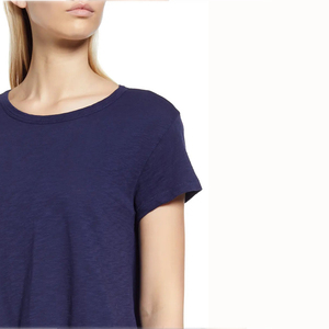 Camiseta Peplum de algodón suave personalizada para mujer camiseta para hombre - Product Image 4