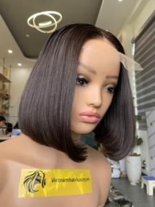 Wholesale Price Vietnamese Human Hair <b>Wig</b> Front Lace Soft Layer Cuticle Aligned High Density - Product Image 4