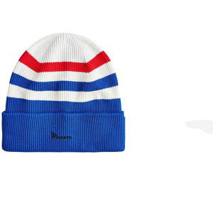 Casquette à revers personnalisée avec logo brodé en 3D, bicolore, 100% acrylique, haute qualité, maintient au chaud, prix bas, vente en gros - Product Image 4