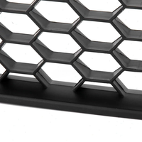 Auto Frontstoßstangen-Lüftungsgitter Abdeckung für VW POLO-GTI MK4 9N3 2006 2007 2008 2009 ABS Schwarz Hochwertig