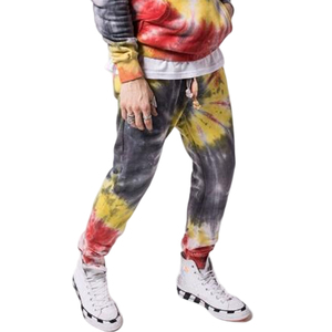 Conjunto Deportivo Tie Dye Personalizable para Hombre, Ropa Urbana de Moda, Alta Calidad, Cómodo, Informal, Transpirable, Ligero, con Capucha, Venta al Por Mayor - Product Image 3