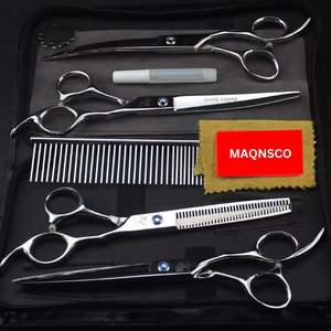 Tijeras de acero inoxidable para peluquería profesional, tijeras de peluquería, herramienta de estilismo de corte, tijera de aseo para mascotas de 7 pulgadas - Product Image 4