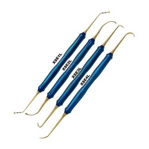 Kit de 4 instruments dentaires orthopédiques réutilisables pour élévation de sinus et implantation, outils de chirurgie buccale - Product Image 5