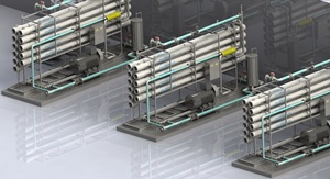 Power Plant Demineralization System (DM Plant) (AKTIFPAK by AAT) RO-Based Boiler HRSG Water Treatment 1 Year Warranty 3000L/Hour - Product Image 4