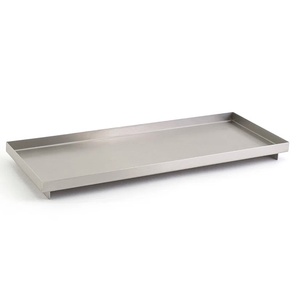 Bandeja de servicio con acabado brillante de diseño y aspecto de Venta caliente con asas de metal Bandeja decorativa para servir alimentos para Cocina - Product Image 6