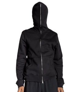 Personnalisable Vente directe d'usine Vente en gros Pull à capuche en molleton à fermeture éclair pour l'hiver OEM No Strings Hoodies pour hommes - Product Image 4