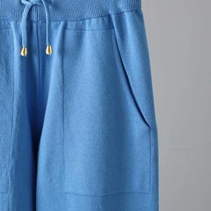 ชุดวอร์มผ้าขนแกะแบบสวมศีรษะ2ชิ้นชุดวอร์มผ้าขนแกะแบบถัก - Product Image 6